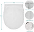 ERA NATURAL 3 Pack 12" 10" Nut Milk Bag Reusable x Cheesecloth Bags for Straining Almond/Soy Milk Greek Yogurt Strainer