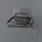 Adhesive Soap Bar Holder for Shower Wall, Self Draining Soap Dish Container