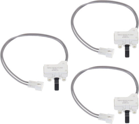MECCANIXITY 3406108 Dryer Door Switch Replacement, Pack of 3, Part AP6008562, PS346705, PS11741702