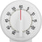 60 Minutes Round Shape Timer, Mechanical Cooking Ring Timer for Baking, Steaming, Convenient Visual Countdown