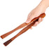 Fdit Wooden Barbecue Tongs, BBQ Clip Buffet Food Tongs, Kitchen Clamp Serving Tool