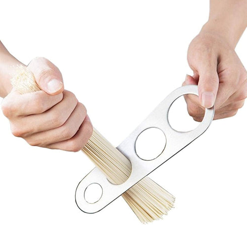 Spaghetti Pasta Measure Stainless Steel Tool, 4 Serving Portion Control Cooking Tool, Kitchen Gadgets 2 Pcs
