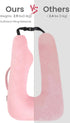 TinlyFinly Car Travel Pillow for Kids Adults, Raised Padding Head and Neck Support Car Seat Sleeping Pillow