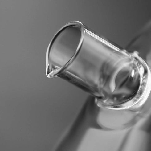 2 1 Clear Glass Oil and Vinegar Bottle, in Olive Oil Dispenser Cruet Bottles Double Pourer Spout Stoppers Kitchen