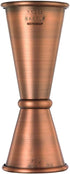 Barfly Japanese Style Jigger, 1 oz x 1-1/2 oz, Antique Copper