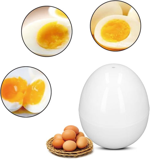 Microwave Egg Boiler, 4 Capacity Cooker for Hard Soft Boiled Eggs, Poached Omelets Cooking Utensils