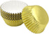 Standard Gold Foil Cupcake Liners, 100-Count Muffin Baking Cups for Party and More