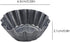 DaKuan 12 Packs Egg Tart Mold, Mini Pie Pans Tin Pan Baking Tool, Carbon Steel Cupcake Cake Muffin Mold, 2.6 Inch