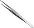 Adecco LLC Stainless Steel Tongs Tweezer with Precision Serrated Tips for Surgical & Seafood, 10"