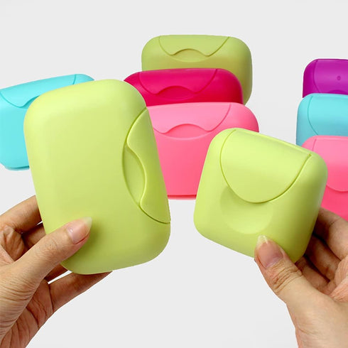 Packaging ZaH Macarons Soap Box Soap Holder Soap Travel Case for Shampoo, Conditioner, Shower, Hand Soap and Small