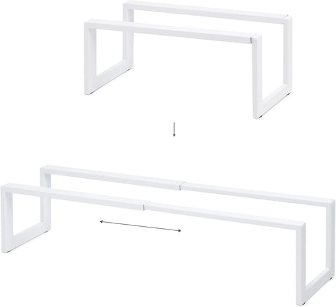 Closets, 1 PACK) QUALIAZERO Expandable Shoe Rack Organizer for Entryways, Hallways, Bedrooms, Living Rooms, Kitchens