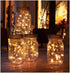 Kangheshun 2 Pack 7 20 Led Fairy Lights Battery Operated String Lights Waterproof Silver Wire Feet Led Firefly Starry