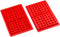 JKLcom Silicone Waffle Mold 4 Cavities Baking Tray for Waffle Cake Chocolate Craft Candy Soap, 2 Pack, Square