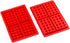 JKLcom Silicone Waffle Mold 4 Cavities Baking Tray for Waffle Cake Chocolate Craft Candy Soap, 2 Pack, Square