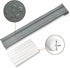 Waterproof Twin Door Draft Stopper - Adjustable Size 30" to 36" Weather Stripping Noise Blocker