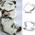 Stainless Steel Tea Pot and Tea Cup Biscuit Cookie Cutter