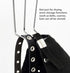 3 Pack Organizer,Closet Stainless Steel Shoes Hanger Drying Rack for Dehumidifying Hanging Leather Shoes,Double Hook