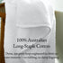 Set 2 800 100% Italic Ultraplush Australian Cotton Washcloths - of Luxury Plush Face Wash Cloths, Soft and Absorbent