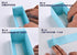 Macaron Box, Chocolate Container for 6 Macarons, 10 Packs Gift Boxes without Macaron (Black)