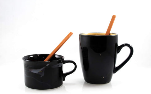 Honey Bear Kitchen Silicone Stirring Spoon Set of 2, Super Scarlet for Coffee & Tea