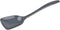 Hutzler 11 Inch Flat-Front Spoon, Melamine, Steel Gray