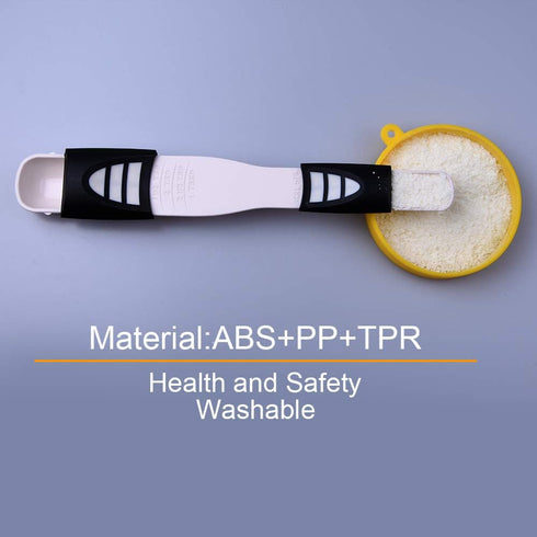 Adjustable Measuring Spoon, Creative Double End Scale, Eight Stalls for Dry/Semi-Liquid Ingredients, Baking, Cooking