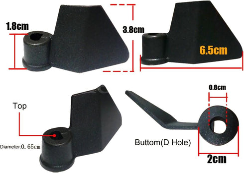 Universal Bread Maker Blade, Portable Mixing Paddle for Stainless Steel Non-stick Breadmaker Replacement