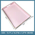 15.7"*10.2" Pink Coffee Table Tray, Decorative Serving Tray with Handles, Plastic Rectangular Tray for Ottoman
