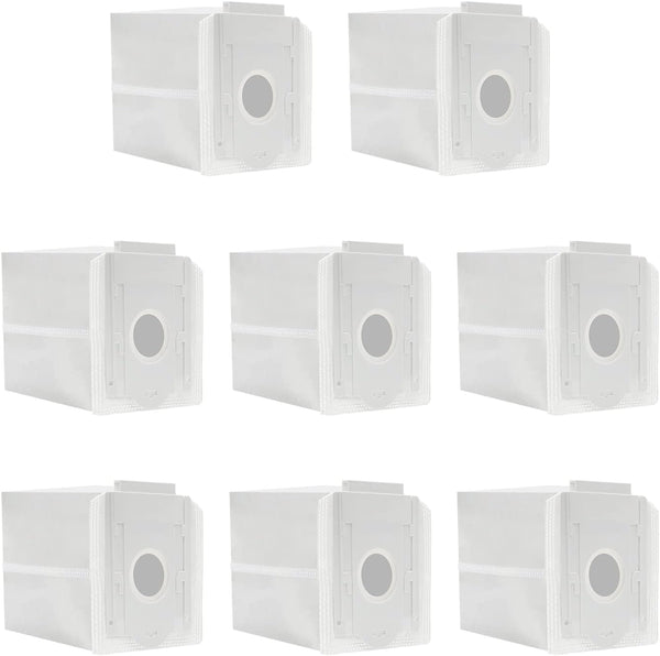 Dust Bags for Samsung ADB90/XAA, Replacement Disposal Bag for Cleaning Station Vacuum Cleaner with Dustbin, 8 Pack