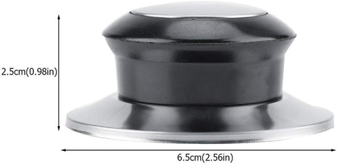 Pot Lid Top Replacement Knob, Pack of 5 Heat-Resistant Knob Lifting Handle for 6mm Mounting Hole
