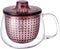 KINTO 22914 UNITEA Unimag Heat Resistant Glass, 11.8 fl oz (350 ml), Wine Red