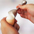 18/8 Set 2 NobleEgg Egg Cups for Soft Boiled Eggs, All Sizes, Topper, Spoons, Stainless Steel