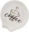 Coffee Spoon Rest - Engraved Cute Counter Spoon Holder for Farmhouse Home Bar, Gift for Coffee Lovers