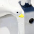 Fewile 1 Pack Shower,Bathroom,Bar,Kitchen,Counter Duck Ceramic Soap Dishes,Soap Holder with Drain,Soap Dish