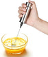 Electric Hand Mixer, Stainless Steel Handheld Kitchen Coffee Stirrer, Easy to Use Egg Beater Milk Frother