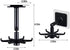 Hanging Utensil Holder Hooks, 360 Degrees Rotating Wall Mount Utensil Rack with 6 Hooks for Kitchen