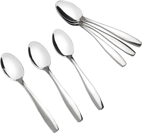 12 Pieces Stainless Steel Demitasse Espresso Spoons, Small 5 Inch Spoons