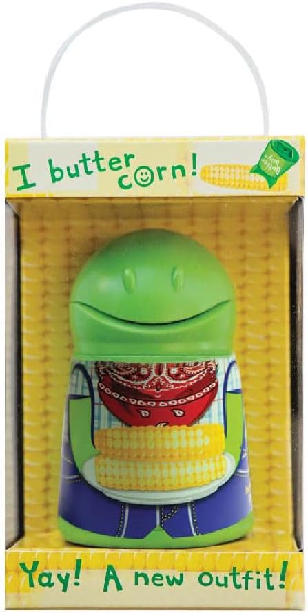 Talisman Designs Butter Boy Butter Keeper & Spreader, Green