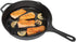 Restaurantware Met Lux 11.75 Inch Cast Iron Skillet, Pre-Seasoned Fry Pan for Indoor/Outdoor Cooking