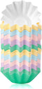 100 PCS Baking Cups Cupcake Liner Flared Standard Muffin Wrappers Greaseproof Coated Paper for Wedding Birthday Holiday