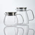 IwaiLoft Glass Teapot with Removable Stainless Steel Filter, Stovetop & Microwave Safe, 15OZ