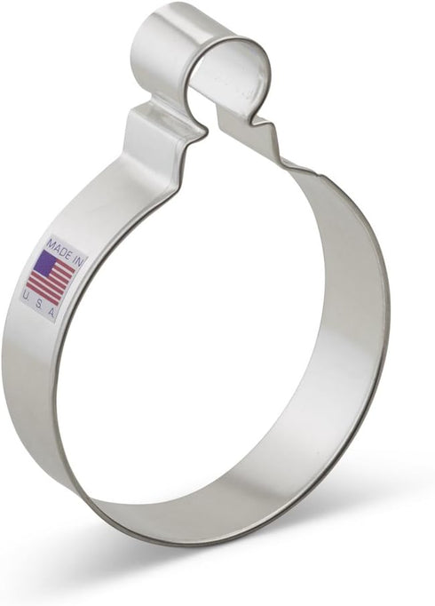 Ann Clark Cookie Cutters Christmas Ornament Cookie Cutter - 4.5", Made in USA