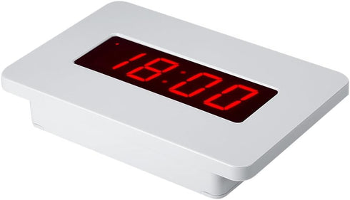 Digital Wall Clock Battery Operated with LED Display, Backlight, Table-top, Alarm, Brightness Adjustable
