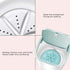Portable Washing Machine - 3.8L Electric Desktop Washer, USB Chargeable Clothes Cleaner for Home Use