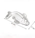 3D Aluminum alloy carp cake bakeware, fondant cake decoration bakeware, fish-shaped cake mold (7 inch) by QFYFGYT