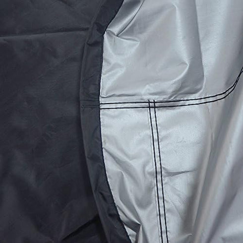 FLR 78x62x27in Patio Table Cover Veranda Rectanguler Black Waterproof Outdoor Dinner Protector Dust-Proof Table Desk