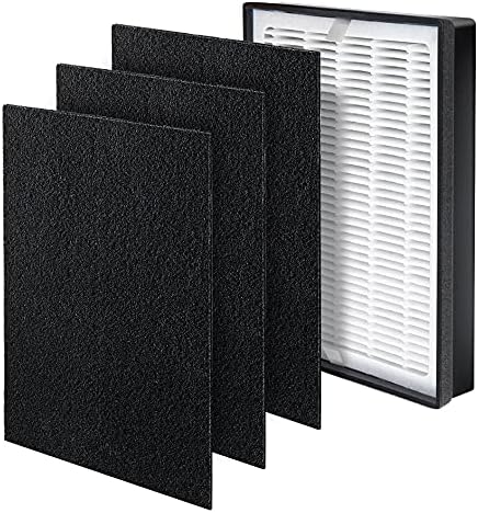 Fette Filter - Premium Air Purifier Replacement Filter Set, Compatible with Levoit LV-H126 (1 Hepa 3 Carbon)