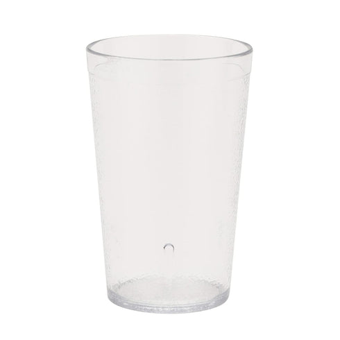 GET Unbreakable Clear Plastic Tumbler/Cup (Set of 12) 9.5 Ounce | Dishwasher Safe, BPA Free, For Home & Restaurants