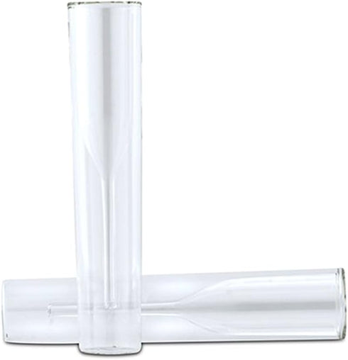Contemporary Double-walled Glass Champagne Flutes