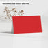Andaz Press Table Tent Printable Place Cards, Red, 20-Pack for Weddings & Graduations